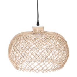 Lámpara Colgante Ratán "Felicity" Diseño Natural E27 LED, Cable Regulable. Ideal para Comedor, Dormitorio, Cocina u Oficina. SKD-26-9_11