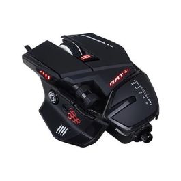MadCatz R.A.T. 6+ Negro Ratón Gaming Óptico USB 12000 DPI 12000 pps, 11 Botones, Iluminación RGB, para Mano Derecha