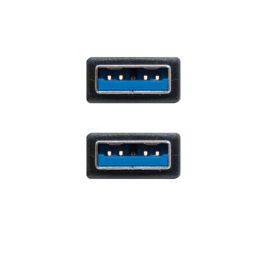 Cable USB 3.0 Nanocable 10.01.1001-BK/ USB Macho - USB Macho/ 1m/ Negro Cable USB 3.0 Nanocable 10.01.1001-BK/ USB Macho - USB Macho/ 1m/ Negro