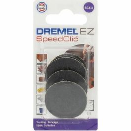 Dremel S411 6 discos de lijado EZ Speedclic de 30 mm para lijado y modelado ligero, disponible en grano 60 y 240