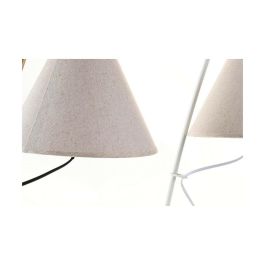 Lampara Sobremesa Moderno DKD Home Decor Dorado Blanco 31 x 57 x 25 cm (2 Unidades)