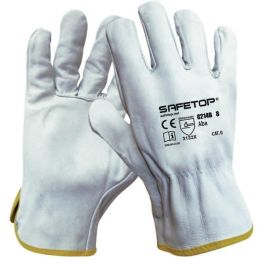 Guante Piel Bovino G214B Tallas 8-10 T/Guante Talla L-9 Safetop Precio: 2.50000036. SKU: B16KNEB25J
