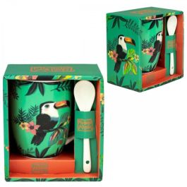 Enesco Taza de Cerámica con Cuchara Tucán – Diseño Original de Michelle Allen para Café/Té – Colección Allen Designs Precio: 8.49999953. SKU: B1GGMGWFK4