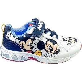 Deportiva suela tpr con luces mickey t024 Deportiva suela tpr con luces mickey t024