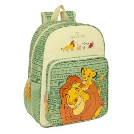 Mochila Escolar Mufasa Verde Beige 33 x 42 x 14 cm Mochila Escolar Mufasa Verde Beige 33 x 42 x 14 cm