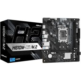 ASROCK H610M-H2/M.2 Placa Base Intel H610 DDR4 mATX LGA 1700 2xHDMI Retail
