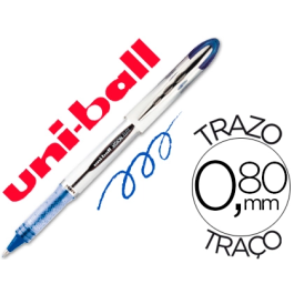 Uniball Rotulador Roller UB-200 Vision Azul 0,8 mm Tinta Líquida Trazo 0,6 mm Precio: 38.95000043. SKU: S8419289