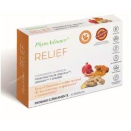 PHYTOADVANCE Relief 12Pastillas - Complemento Alimenticio para Sistema Respiratorio e Inmunitario con Jengibre y Cúrcuma, Apto Veganos Precio: 9.8899999. SKU: B1AQK8WRJM
