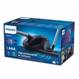 Philips Aspirador de bote con bolsa FC8241/09, 900 W, 77 dB - Negro intenso