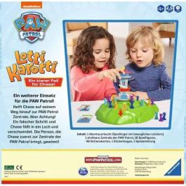 Ravensburger 22372 Paw Patrol Lotti Karotti - Juego de Mesa Familiar, Niños +4 Años, 20 Minutos