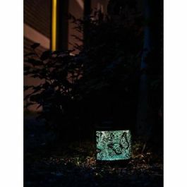 Garden ID 70703578 Linterna Solar Papillon Exterior Ø13x15 cm Autonomía 8 horas con Interruptor y Pila AAA Recargable