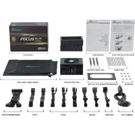 Sea Sonic FOCUS SGX 750W 80+ Gold Fuente Alimentación PC