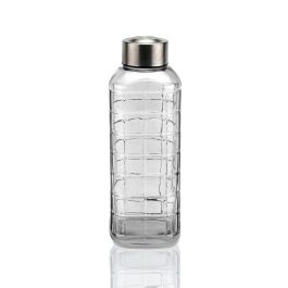 Botella de Agua Versa Transparente Vidrio Aluminio 1 L 8,2 x 23,5 x 8,2 cm Precio: 4.49999968. SKU: B14M2VRZDZ