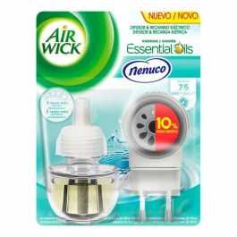 Air-Wick Ambientador Eléctrico Kit Completo Nenuco, Fragancia Fresca y Ligera, Hasta 45 días, 3 Niveles Intensidad, 19 ml Precio: 3.58999982. SKU: S4603018