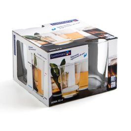 Set 4 Vasos Altos Vidrio Sidra Luminarc 53 cL Set 4 Vasos Altos Vidrio Sidra Luminarc 53 cL