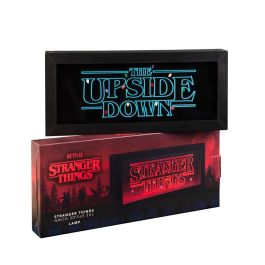 ERIK Lámpara The Upside Down Stranger Things LED ABS Acrílico 32.5x5cm Luz Dos Lados Modo Intermitente USB-C
