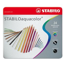 Lapices Acuarelables Stabilo Aquacolor Estuche Metal De 24 Precio: 16.50000044. SKU: B1HX96KECB