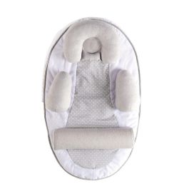 Tinéo - Cocoón de sueño para bebés, cuña de bebé, 10 °, escalable, ajustable, extraíble, 0-3 meses, Baby Tete Hold, 58x40cm Tinéo - Cocoón de sueño para bebés, cuña de bebé, 10 °, escalable, ajustable, extraíble, 0-3 meses, Baby Tete Hold, 58x40cm