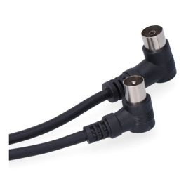 Edm Prolongación tv-video macho hembra 9,5mm cable 5m negro