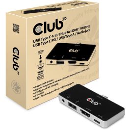 Club3D USB-C 4en1 Hub: HDMI, USB, USB-C, Audio 4K 60Hz, Carga PD 100W Precio: 79.98999998. SKU: B18SFY7L39