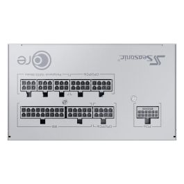 Seasonic GX-850-V2-WHITE Fuente de Alimentación ATX 3.1, 850W, 80 PLUS Gold, Totalmente Modular, Blanca