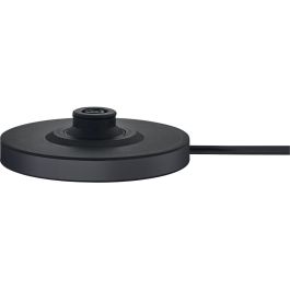 WMF 0413140071 KÜCHENminis Hervidor de Agua 0.8L 1800W Negro, Acero Inoxidable, Indicador de Nivel, Protección sobrecalentamiento