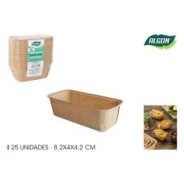 Set de 25 moldes para horno de papel Algon 8.2x4x4.2 cm (36 Unidades) Precio: 44.89999998. SKU: B18VQXBTF9