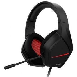 Krom NXKROMKOPAMOVE Auriculares Gaming Estéreo, Micrófono Omnidireccional, Jack 3.5mm, Drivers 50mm, para PC, PS4/PS5, Switch, Negros
