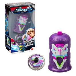 Bizak Peonza Spinner Mad 2 Shake - Pack Individual de Juguete Giratorio Surtido para Niños Mayores de 5 Años