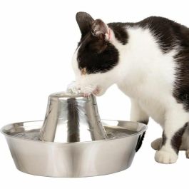 Petsafe PET0729849171008 Fuente Bebedero Mascotas Seaside Acero Inoxidable 1.8L Precio: 64.49999985. SKU: B19TYALWFS