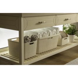 Curver CUR3253928091033 Cesta para la ropa sucia Yute de 46 L - Beige