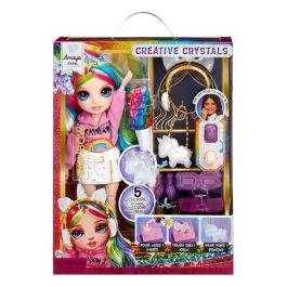 Muñeca rainbow high crystal fashion doll- amaya 30 cm. con 5 accesorios y un anillo para ti