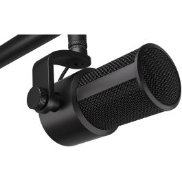 ENDORFY Solum Studio Micrófono para PC con Conexión USB y Jack 3.5mm, Soporte de Mesa, Negro, 20-20000Hz, 24bit/96kHz