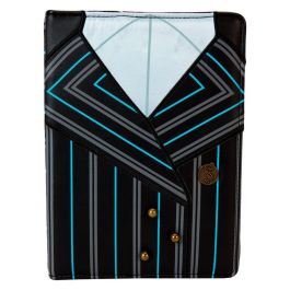 LOUNGEFLY Diario Elphaba Wicked 16.5x22.2cm, Funda Poliéster con Detalles Apliques y Bordados, Accesorios Dorado Brillante
