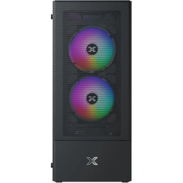 XIGMATEK Caja PC HERO II Air 3F Negra ATX/Micro ATX Media Torre SIN Fuente XIG4711409541655 Malla 3x120mm FRGB USB 3.0/2.0