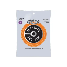 MARTIN Juego Acústica Authentic Sp Flexible Phosphor/Bz 92/8 Light 11-52 Cuerdas Guitarra Precio: 8.79000023. SKU: B18QJ5KK5J
