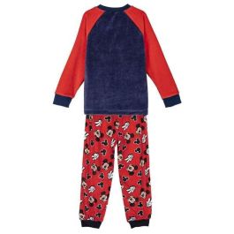 Pijama largo coral fleece aplicaciones mickey 3 años Pijama largo coral fleece aplicaciones mickey 3 años