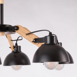 Lámpara Colgante Metal Bratsk SKD-P80014 Industrial Elegante