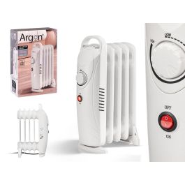 Radiador 5 Elementos 650W Argon 23.5x38x14 cm Blanco Radiador 5 Elementos 650W Argon 23.5x38x14 cm Blanco