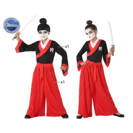 Disfraz Samurai Japonés Niño Infantil 5-6 Años Disfraz Samurai Japonés Niño Infantil 5-6 Años