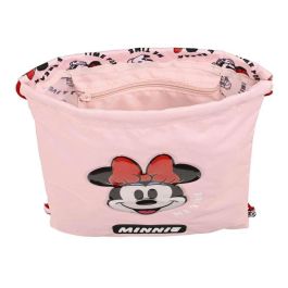 Bolsa Mochila con Cuerdas Minnie Mouse Me time Rosa (26 x 34 x 1 cm) Bolsa Mochila con Cuerdas Minnie Mouse Me time Rosa (26 x 34 x 1 cm)