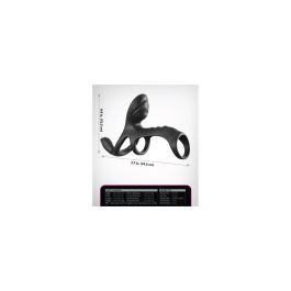 Anillo para el Pene Pipedream Fantasy C-Ringz Negro