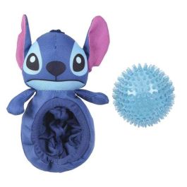 Cerdá Peluche Pelota de Stitch para Perro, Juguete Azul, 13x9x24 cm