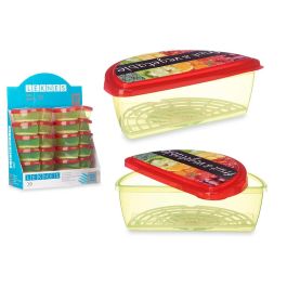 Tupper Leknes para Frutas y Vegetales 1.2 L - 23x13x8 cm (24 Unidades) Precio: 53.49999996. SKU: B1FY4Q96YE