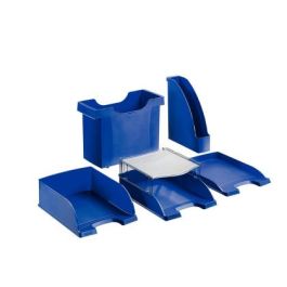 Set de Bandejas organizadoras Leitz Plus Jumbo Azul (4 Unidades)