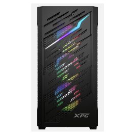 XPG Starker Air BTF E-ATX Midi Tower schwarz ARGB USB C - Caja de PC con Vidrio Templado y Iluminación RGB