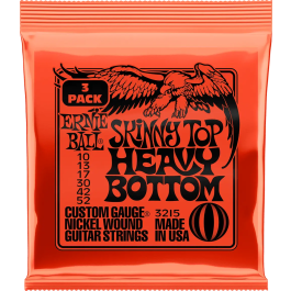 Ernie Ball Juego Eléctrica Slinky Top Heavy Bottom 10-52 Tripack (3) Precio: 19.49999942. SKU: B1CFAPQWXT