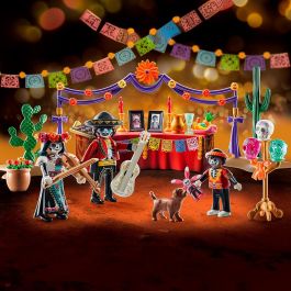 Playmobil 71646 Día De Muertos Set de Ofrenda con 3 Figuras, Alimentos, Bebida y Accesorios (+4 años) Playmobil 71646 Día De Muertos Set de Ofrenda con 3 Figuras, Alimentos, Bebida y Accesorios (+4 años)