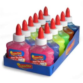 Cola Glitter Glue Supertite Bote De 80Ml Surtido Neon Expositor De 12 Precio: 18.49999976. SKU: B1CD485JDF