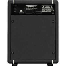 Hiwatt Amplificador Bajo Combo Bulldog 17W 1x8" con Bluetooth, EQ 3 bandas, Entradas Aux/Auriculares